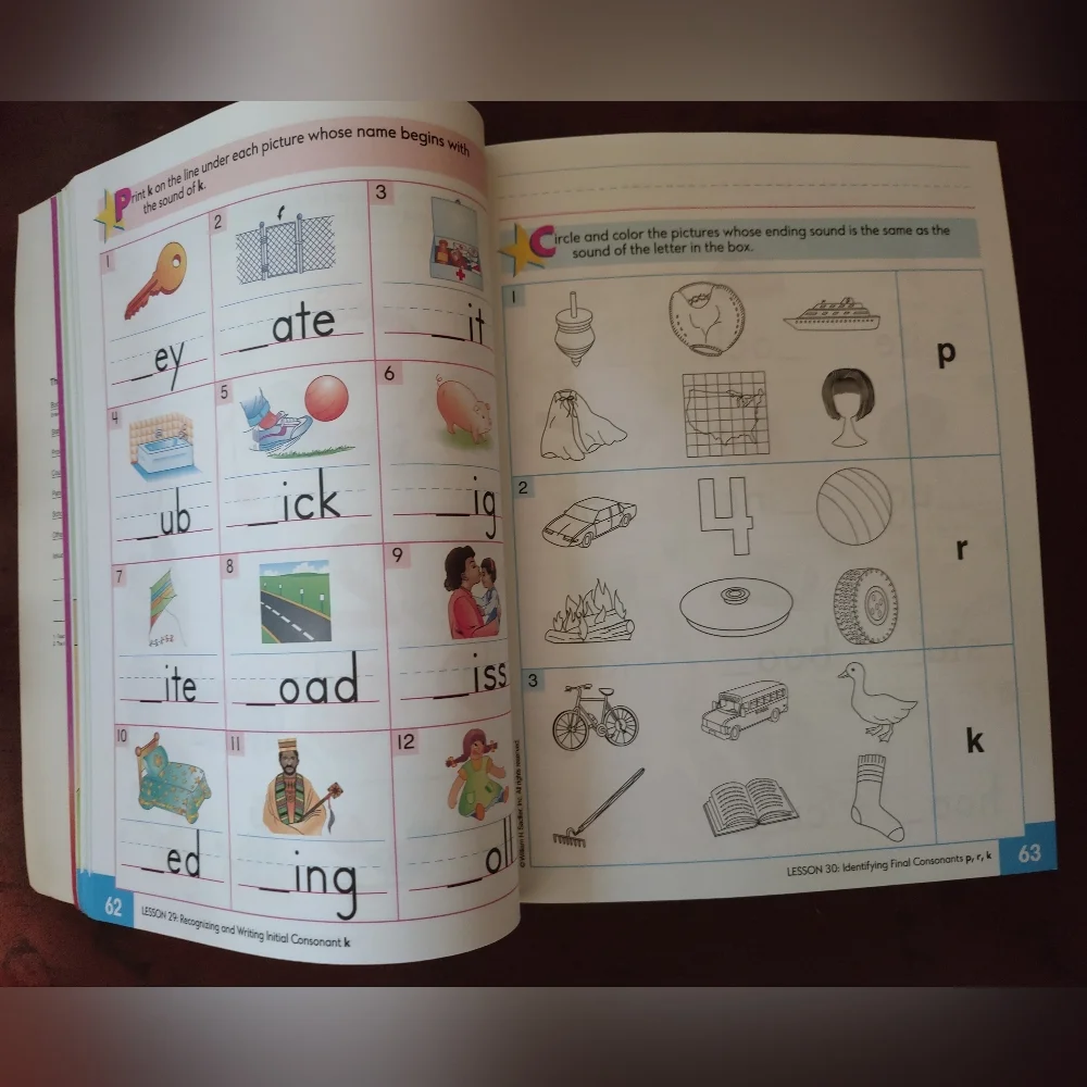 Sadlier Phonics Level A Practice Book - Picture 4 of 5